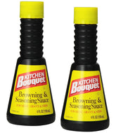 Kitchen Bouquet front packaging showing two 4 oz bottles and usable condiment