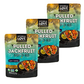 Kitchen & Love front packaging showing organic jackfruit and benefits