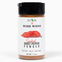 Kiva front packaging shows bold label and spice benefit of concentrated heat