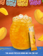 Klass Aguas Frescas mixed in water bottle showing convenience and refreshment