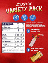 Klass Aguas Frescas single stick packet detail showing portability benefit