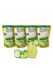 Klass Aguas Frescas front packaging showing cucumber limeade benefits