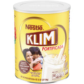 KLIM front packaging showing 56.4 oz can for pantry convenience