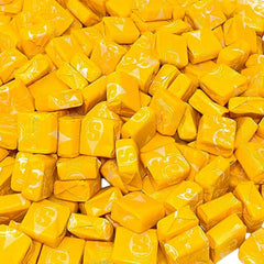 KLUB BULK clear window revealing yellow lemon chews and easy inventory view