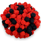 KLUB BULK front packaging showing resealable 1.5 lb bag and colorful berries