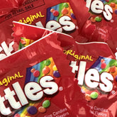 KLUB BULK front packaging showing fun-size Skitles packs for easy sharing