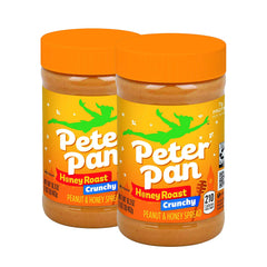 KMWA Peter Pan jar front view showing label and size, clear product identity and convenience