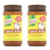 Knorr front packaging showing family-size 35.3 oz jars and clear label benefits