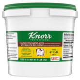 Knorr front packaging tub showing label and bulk size for reliable stock