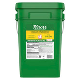 Knorr Caldo de Pollo pail front label showing product and benefits