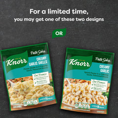 Knorr raw pasta and seasoning close-up highlighting quality ingredients