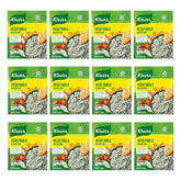 Knorr front packaging showing vegetable mix and convenience benefit