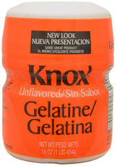 Knox front packaging showing one pound bag and clear product benefit