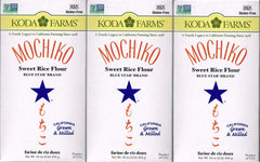 Koda Farms mochiko front packaging showing quantity and benefits