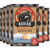 Kodiak Cakes front packaging showing blueberry lemon flavor and protein benefit