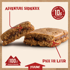 Kodiak Cakes close-up of oat and apple pieces showing wholesome whole-grain texture benefit