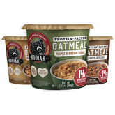 Kodiak Cakes front packaging showing variety pack and benefits