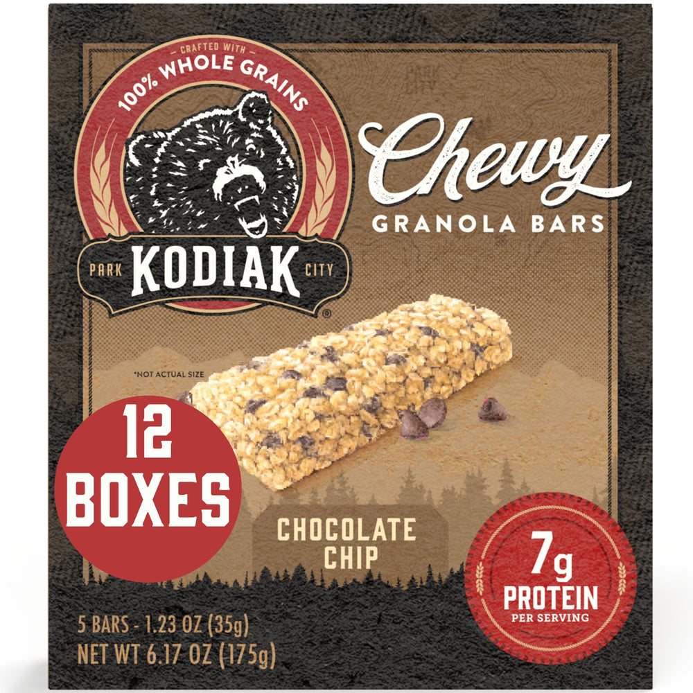 Kodiak Cakes front packaging showing product and benefits