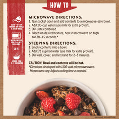 Kodiak Cakes packet next to a measuring spoon showing single-serve portion convenience