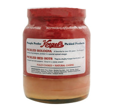 Koegel's bologna served in a sandwich, demonstrates quick meal and snack use