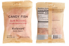 Kolsvart open bag showing chewy gummies and easy grab-and-go convenience