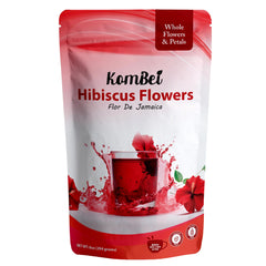 KomBei front packaging showing 8oz pouch and product name for easy identification