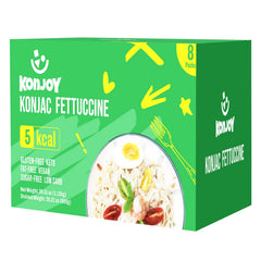 KONJOY front packaging showing 8-pack and low-calorie benefit