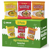 KONJOY front packaging showing 10-pack and high protein benefit