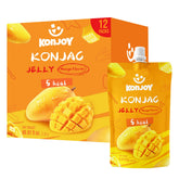 KONJOY mango front packaging showing vibrant pouch and brand