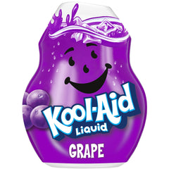 Kool-Aid Cherry being squeezed into a glass to quickly flavor water
