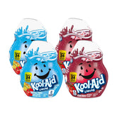 Kool-Aid front packaging showing both Cherry and Tropical Punch bottles for quick flavor