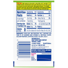 Kool-Aid single packet close-up with readable label for easy single-serve preparation