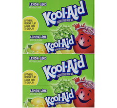 Kool‑Aid front packaging showing 96 packets and easy storage benefit