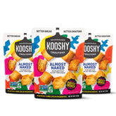 Kooshy Croutons front packaging shows vegan sea salt and black pepper benefits