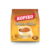 Kopiko front box showing 30 sachets and clear branding, convenient storage benefit