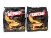 kopiko front packaging showing two 21.2 oz packs for convenient storage and quick use