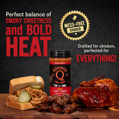 Kosmos Q rubbed chicken wings with crispy benefit and caramelized crust