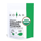 KOYAH front packaging showing pouch and brand, convenient shelf-stable greens