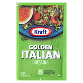 Kraft front packaging showing 60 Golden Italian packets for easy use