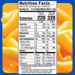 Kraft Mac & Cheese open box revealing dry macaroni and cheese powder mix for quick meals