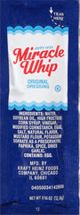 Miracel Whip front view of packet bundle showing brand and quantity for easy stocking