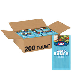 Good Seasons Kraft front packaging showing case of ranch packets and quick identification benefit