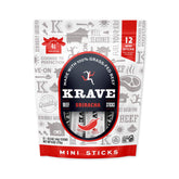 KRAVE Sriracha front packaging showing 100% grass-fed benefit