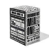 Kreatures of Habit front pack showing seven-cup variety and convenience