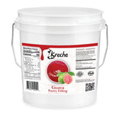 Kreche guava filling front packaging showing 11lbs tub and label, ideal for bulk baking