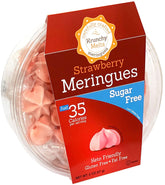 Krunchy Melts front packaging showing clear 2 oz pouch and label, great for portion control