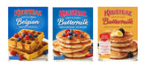 Krusteaz variety pack front view showing three boxes and quick meal convenience