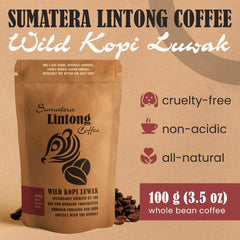 Ksu Pom Humbang Cooperative whole beans closeup highlighting aroma and freshness