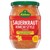 Kühne front jar showing label and 14.1oz size for easy identification and selection