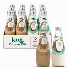 KUII front packaging of Original and Chocolate bottles showing variety pack and benefit freshness